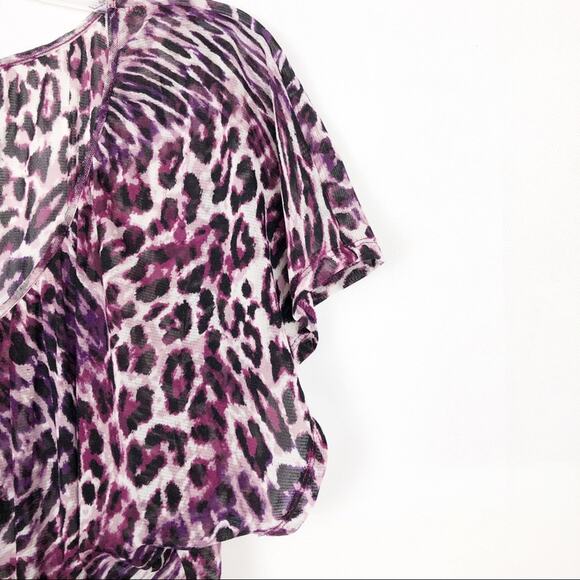 Apt. 9 Women’s Animal Print Blouse Size Small - Picture 6 of 7
